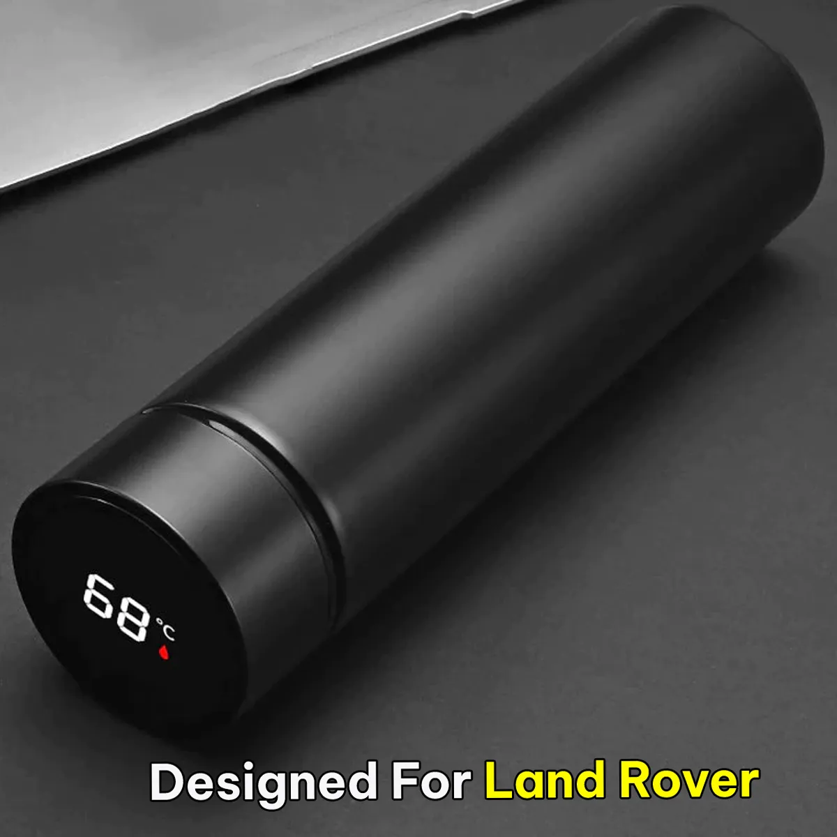 17oz Insulated Water Bottle with LED Temperature Display, Coffee Tea Infuser Bottle Double Wall Vacuum Insulated Water Bottle for Hot or Cold Drink, Stainless Steel Sports Automotive Travel Mug