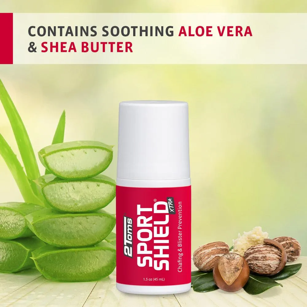 2Toms® SportShield® XTRA Anti Chafing Roll-On