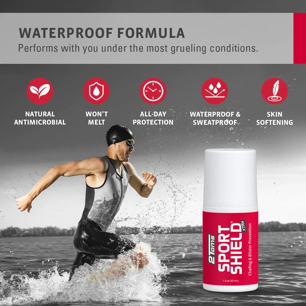 2Toms SportShield XTRA Anti Chafing Roll-On