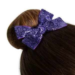 30094 - Glittered Ribbon Hair Bow