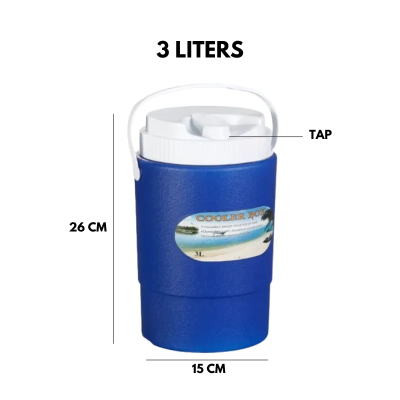 3L 8L Portable Mini Table Cooler Box Premium Bucket Food Preserving Freezer for Picnic Camping Outdoor