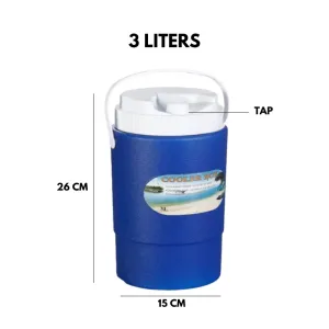3L 8L Portable Mini Table Cooler Box Premium Bucket Food Preserving Freezer for Picnic Camping Outdoor