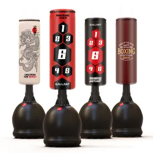 5.5ft Heritage Red Free-Standing Punchbag