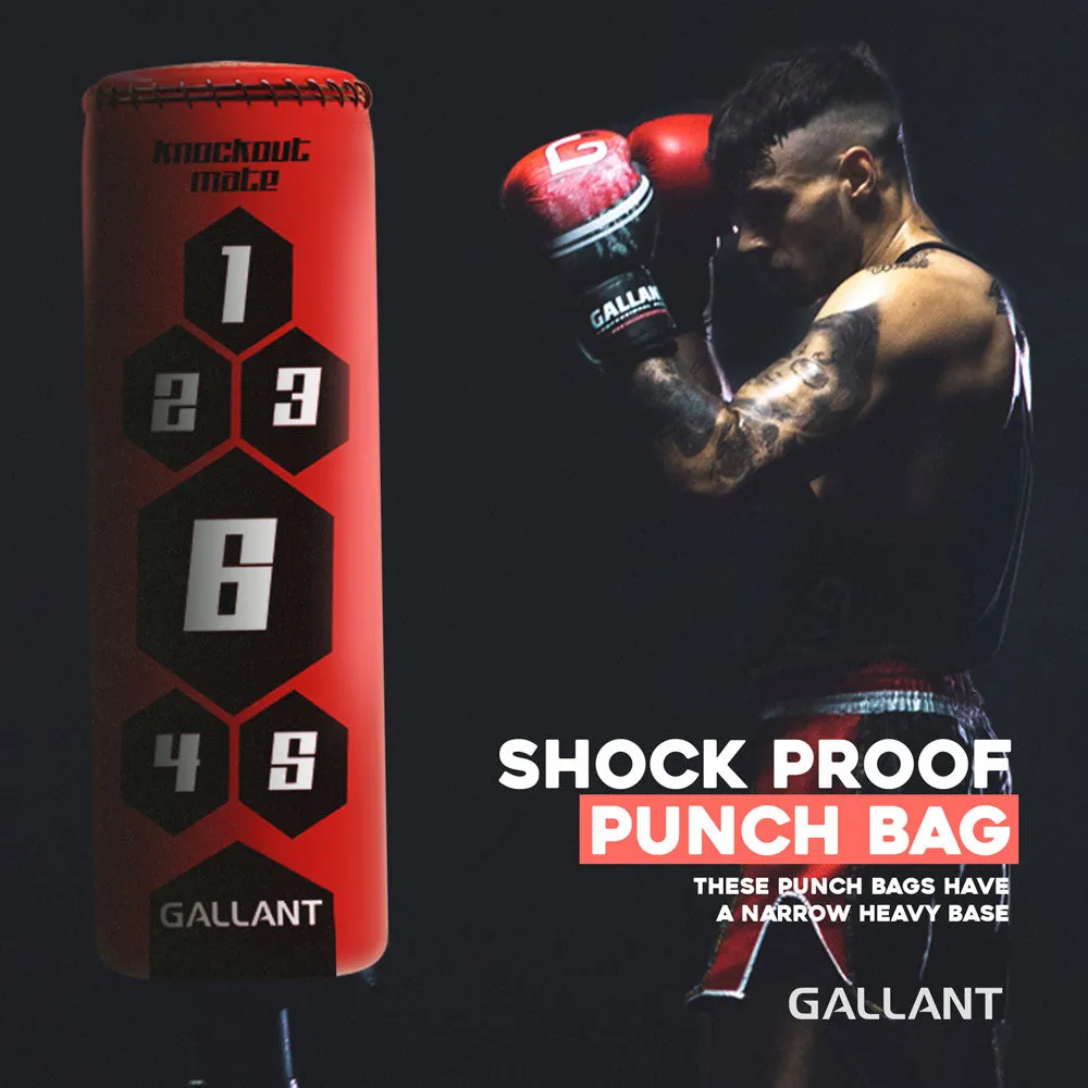 5.5ft Heritage Red Free-Standing Punchbag