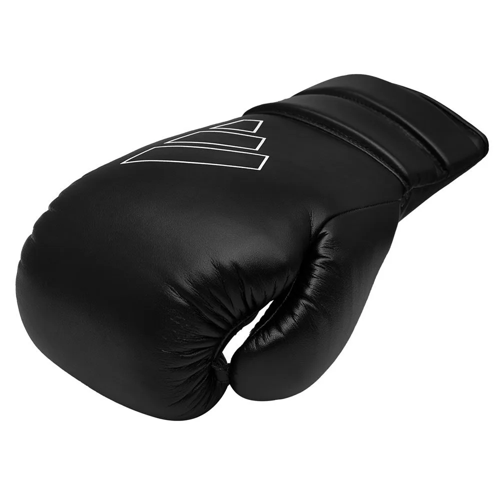 ADIDAS HYBRID 500 BOXING GLOVES - BLACK