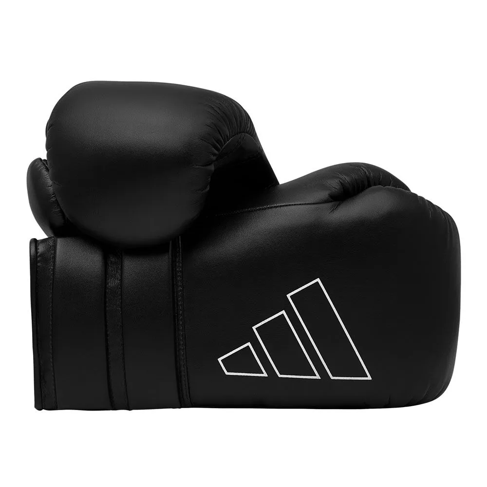 ADIDAS HYBRID 500 BOXING GLOVES - BLACK