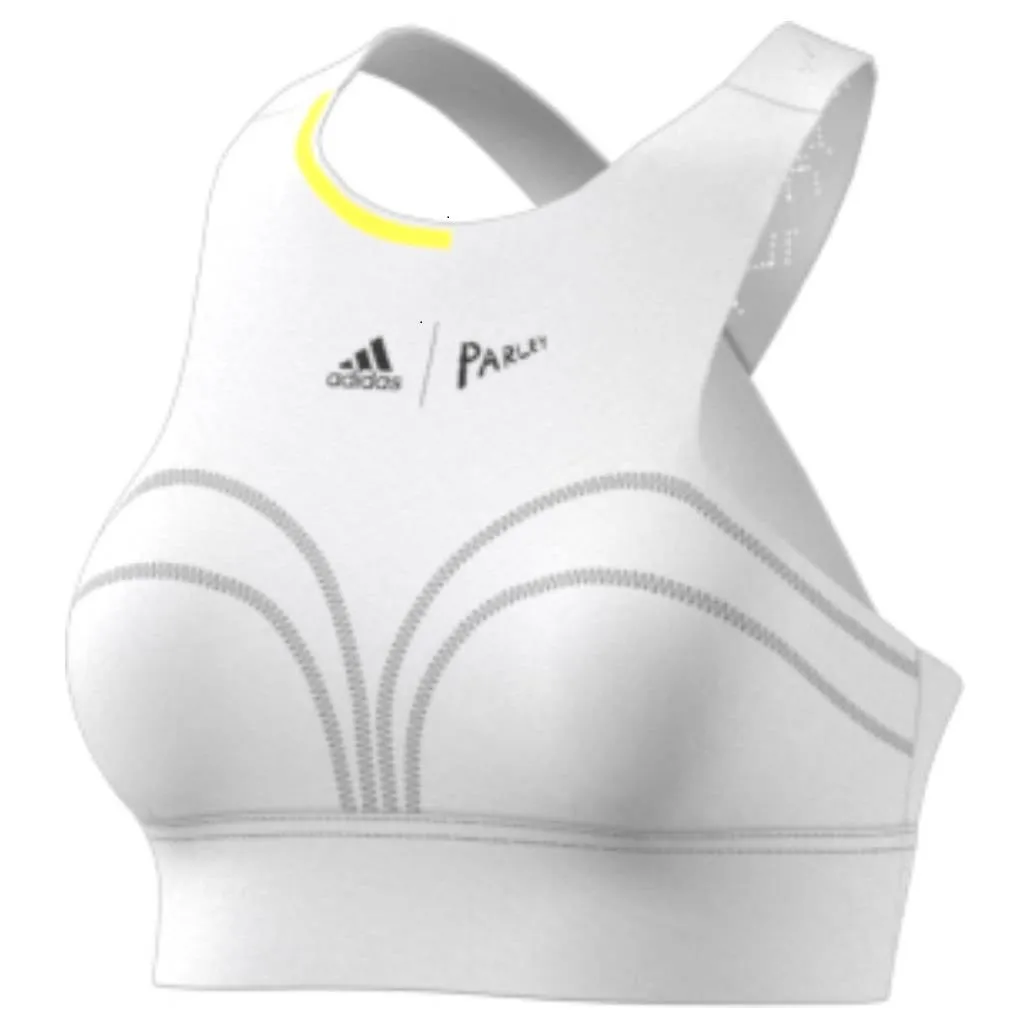 adidas Women's LDN Crop Top (White/Impyel)
