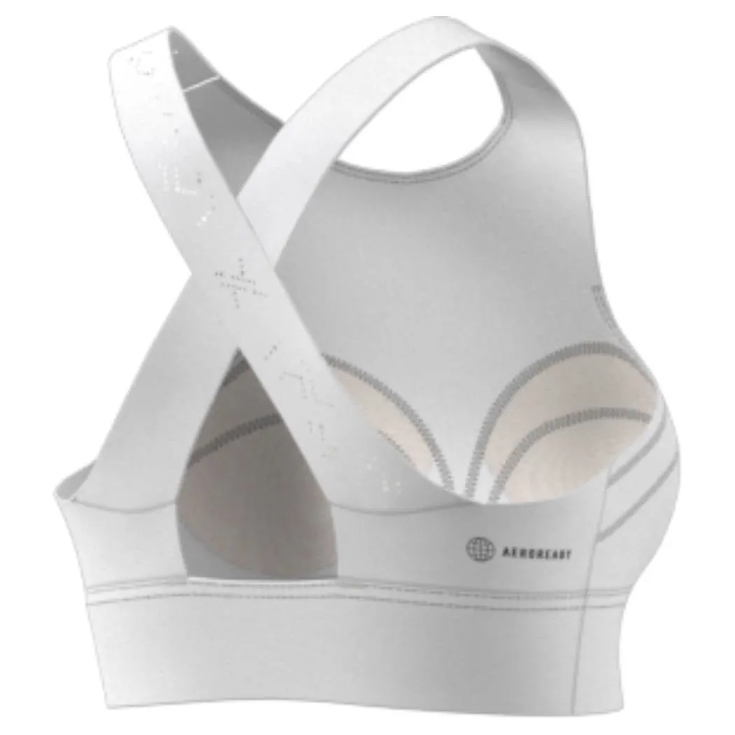 adidas Women's LDN Crop Top (White/Impyel)