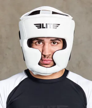 Adults' Essential White Brazilian Jiu Jitsu BJJ Headgear