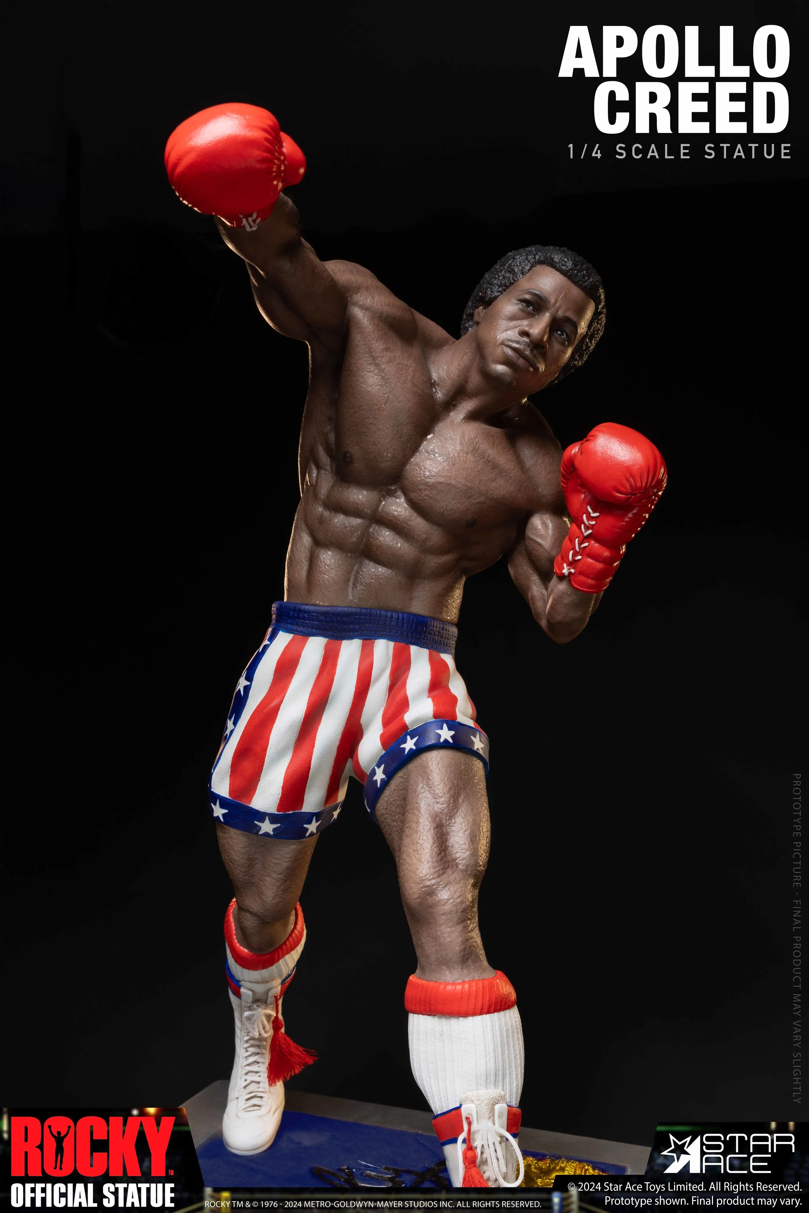 Apollo Creed Rocky 1/4 Scale Statue Pre-order