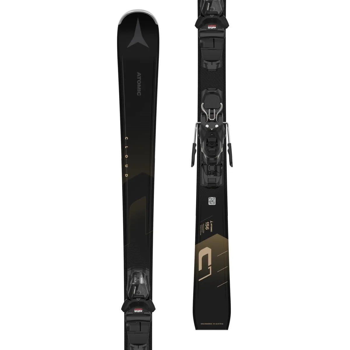Atomic 2024 CLOUD C7 Black Ski   M 10 GW Binding
