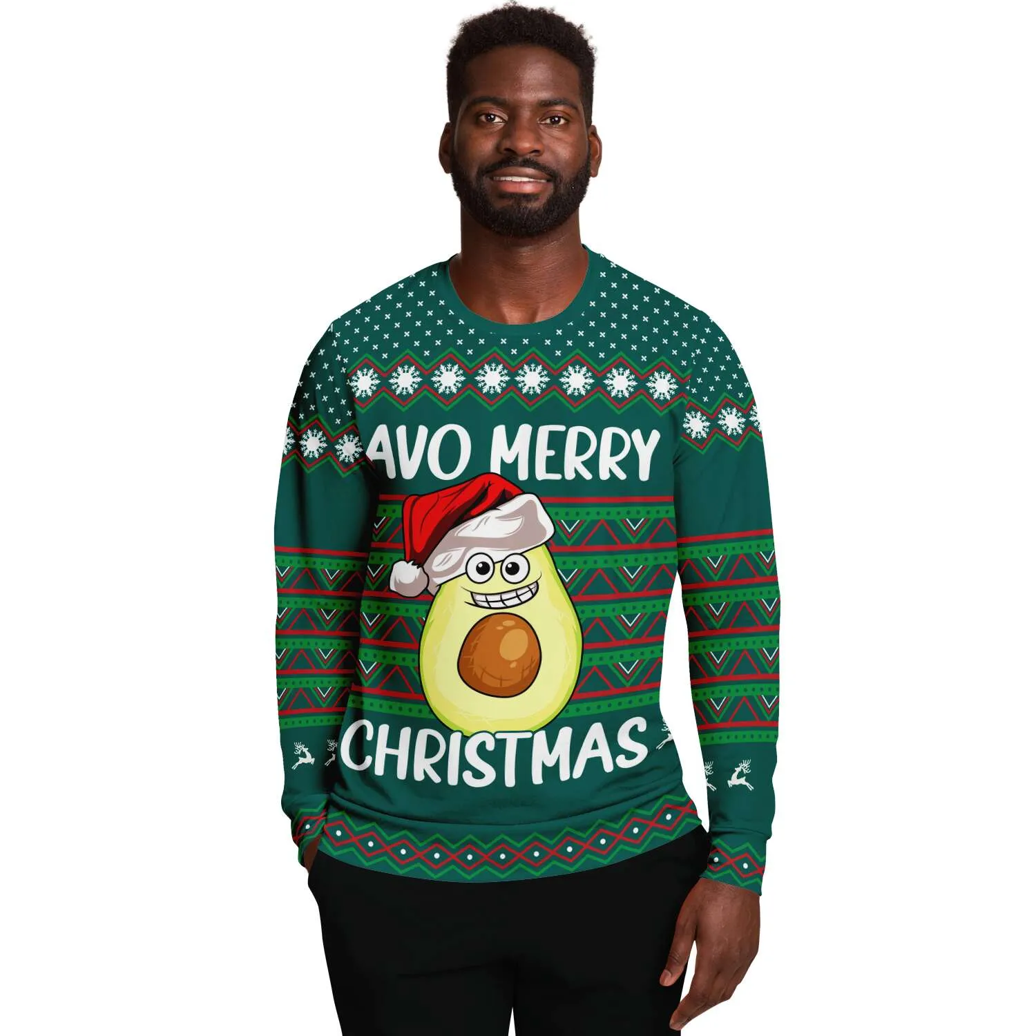 Avo Merry Christmas - Athletic Sweatshirt
