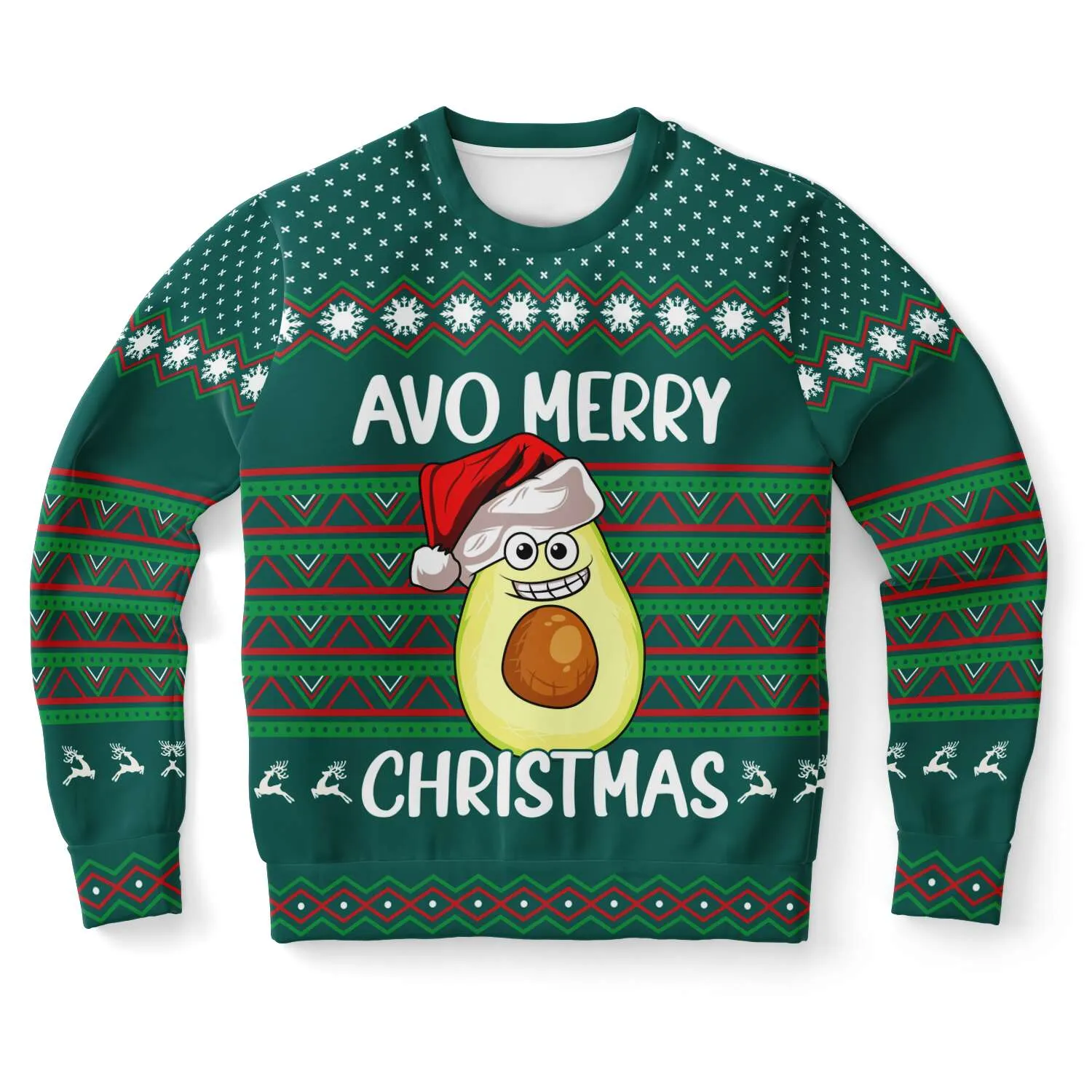 Avo Merry Christmas - Athletic Sweatshirt