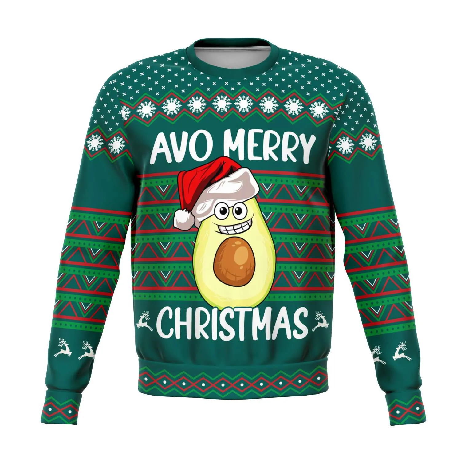Avo Merry Christmas - Athletic Sweatshirt