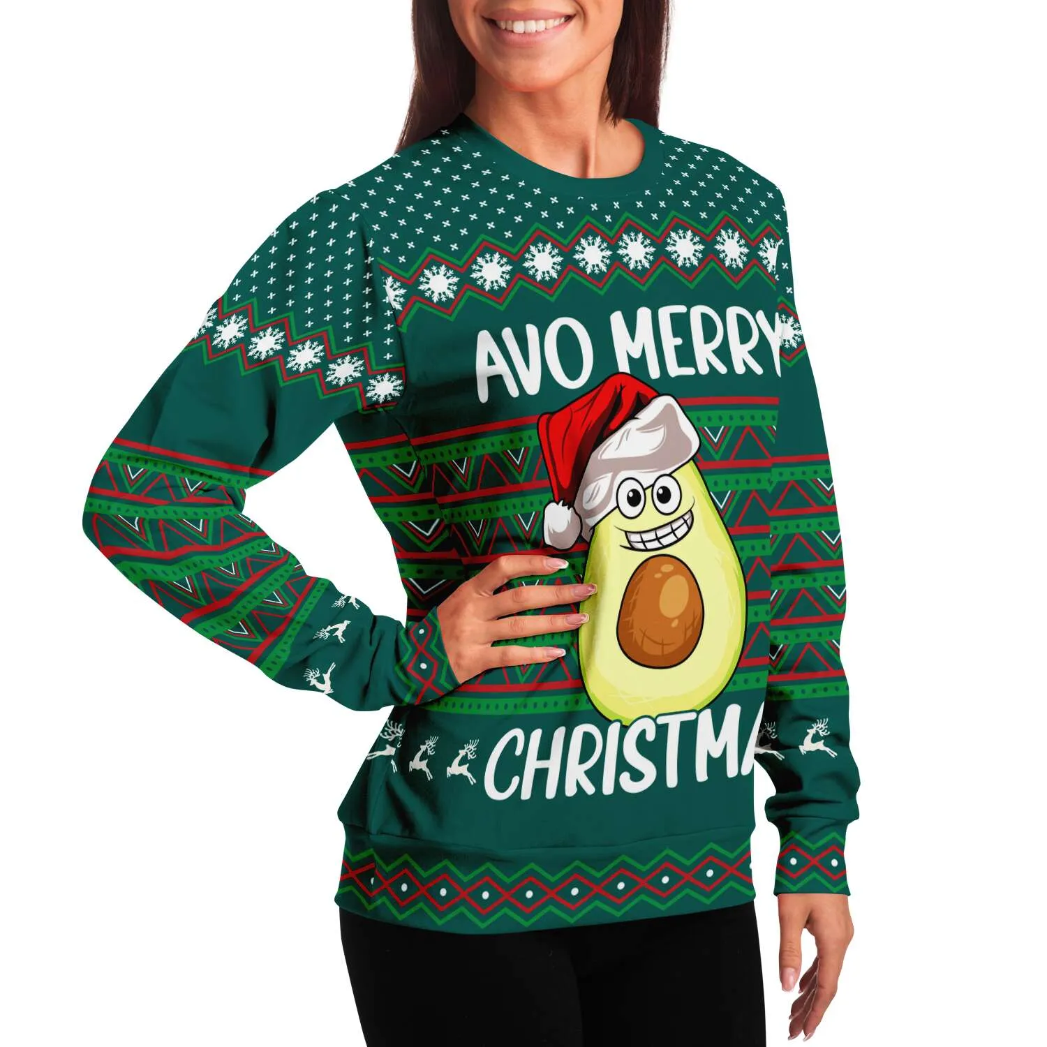 Avo Merry Christmas - Athletic Sweatshirt