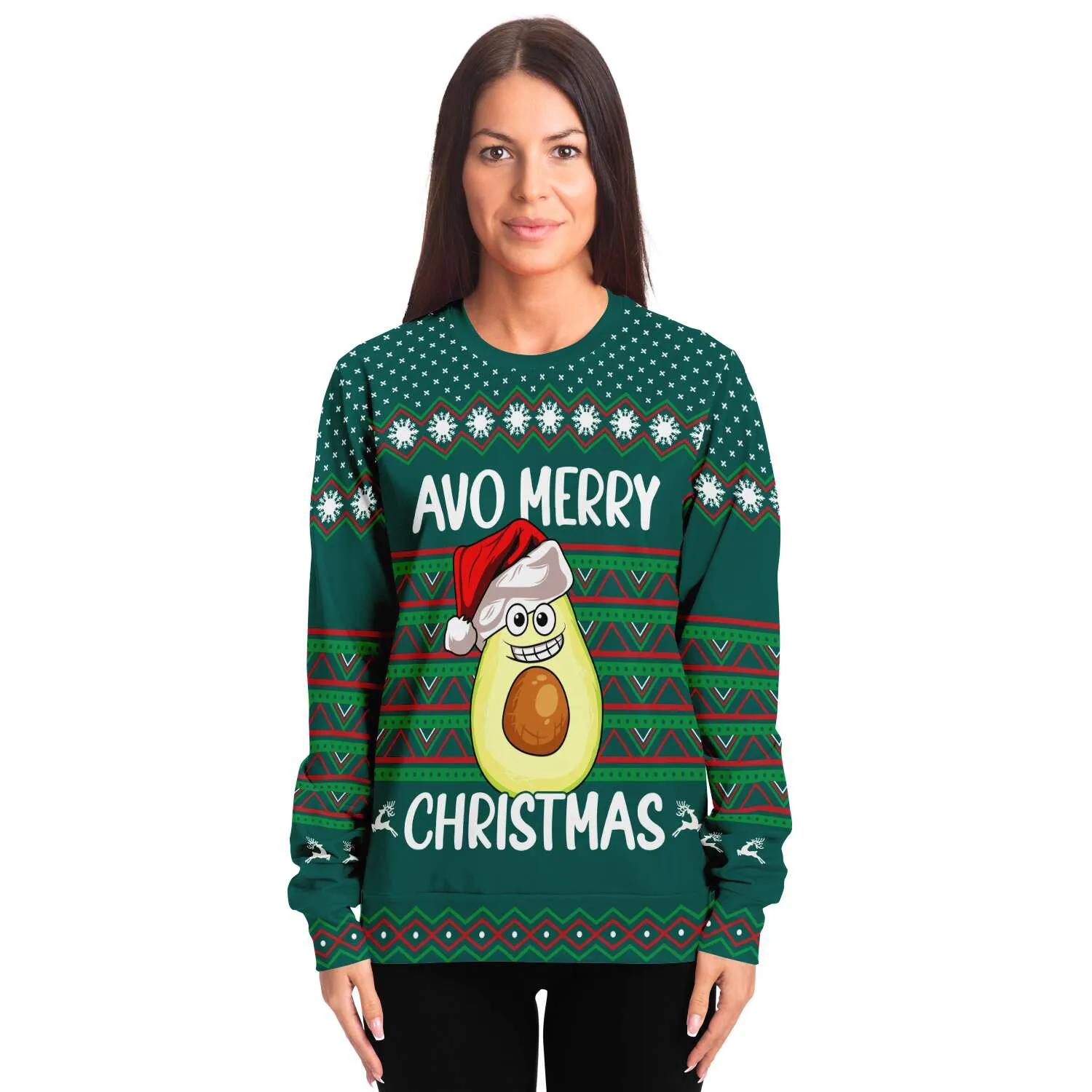 Avo Merry Christmas - Athletic Sweatshirt