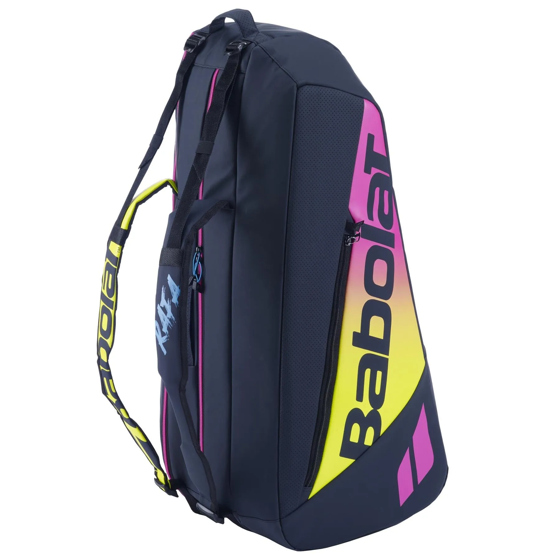 Babolat RH6 Pure Aero Rafa II Badminton Bag - Blue / Yellow / Pink