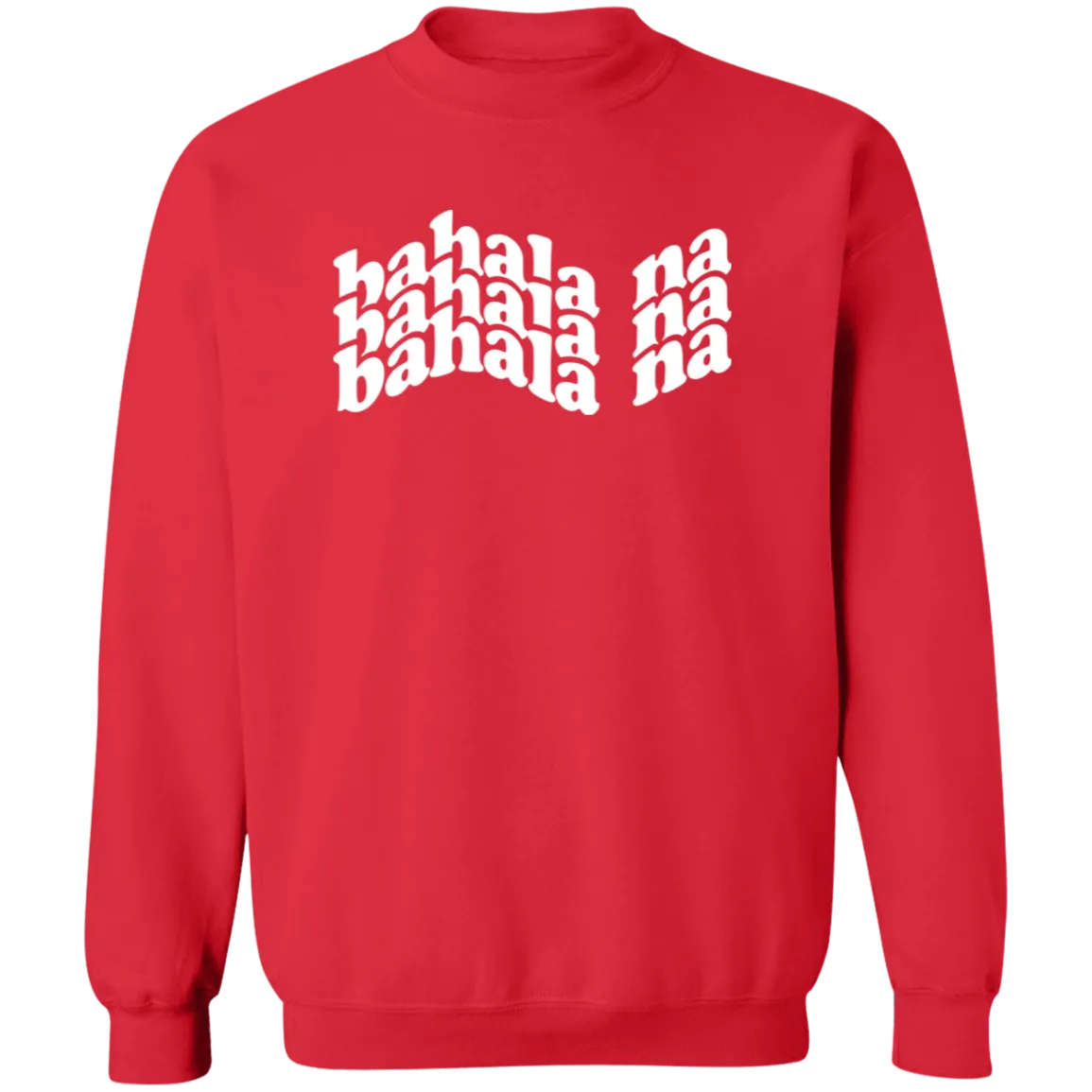 Bahala Na Floating Unisex Crewneck Pullover Sweatshirt