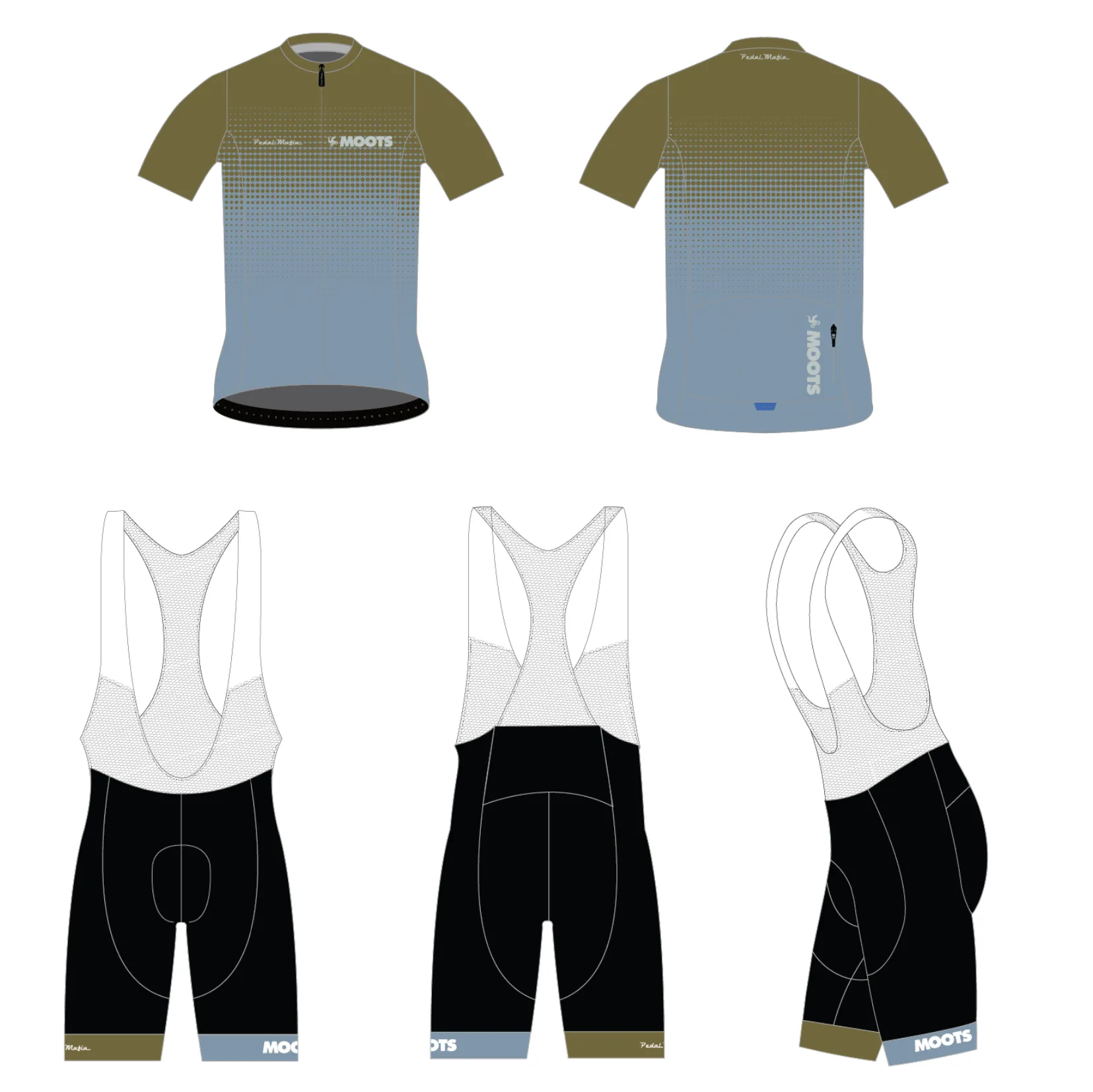 BIBS- MOOTS   PEDAL MAFIA WOMEN'S