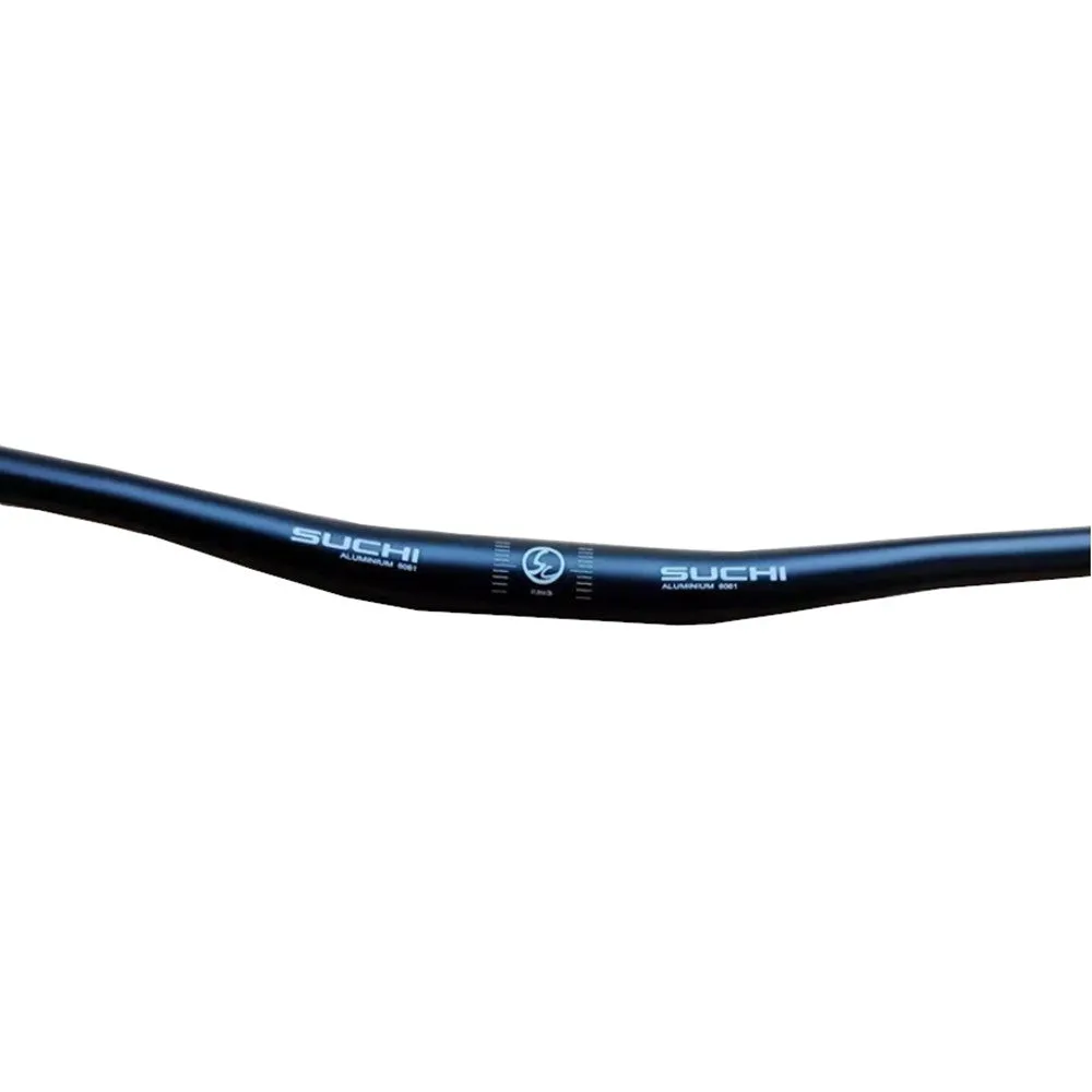 Bike Handlebar Bicycle Flat Riser Bar - 31.8*760mm 20mm rise, Aluminum, Black
