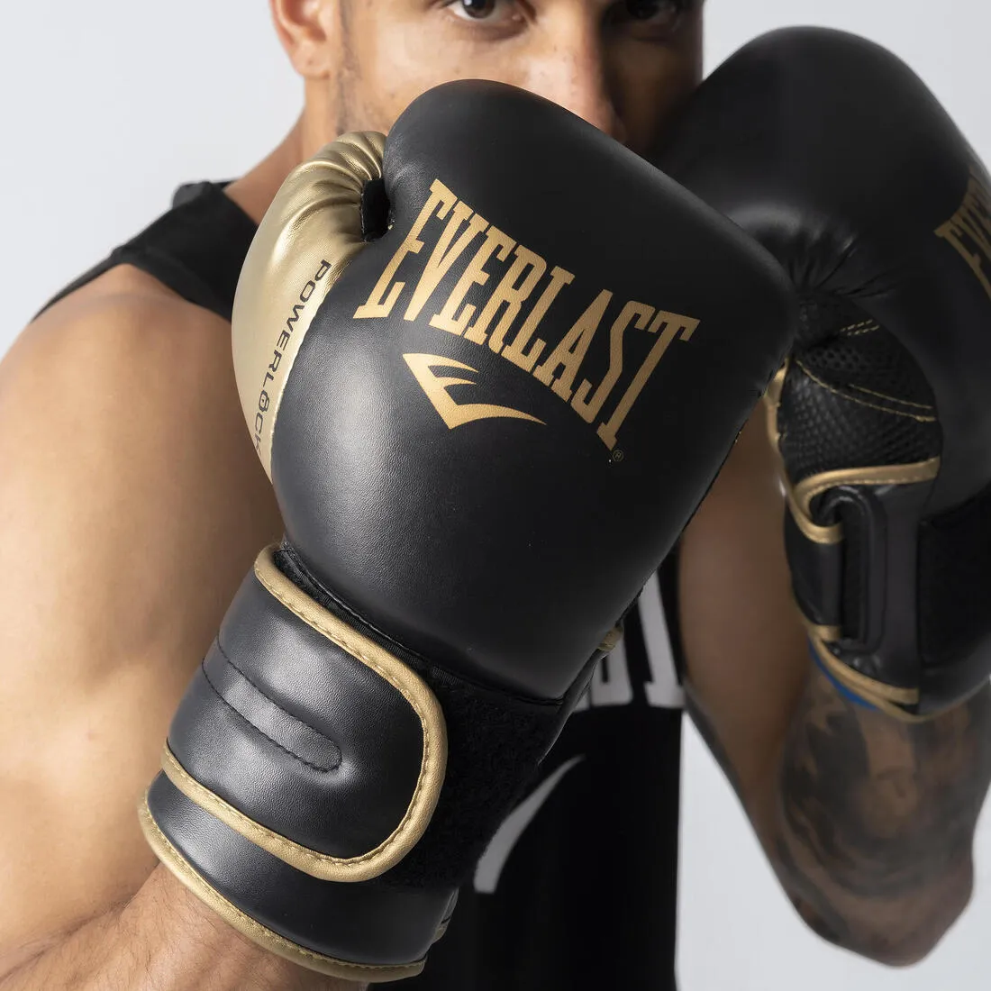 Boxing Gloves Powerlock - Black/Orange