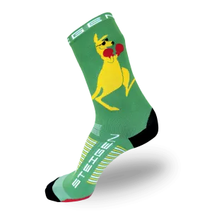 Boxing Kangaroo Running Socks ¾ Length