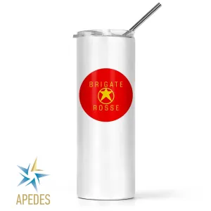 Brigate Rosse Italy Stainless Steel Skinny Tumbler 20 OZ