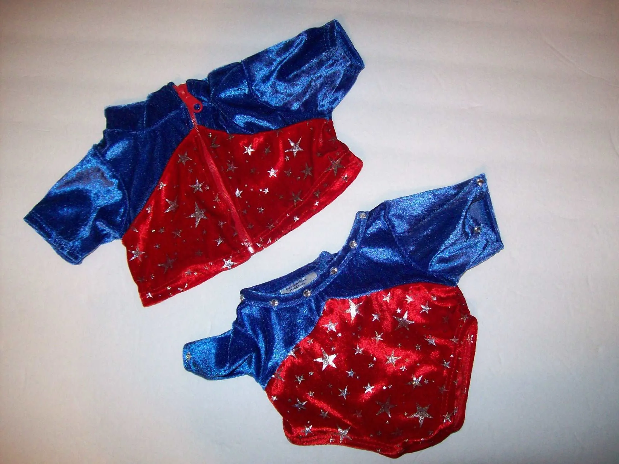 Build a Bear Gymnastics Olympics Jumpsuit Coat