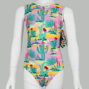 Cactus Print Leotard