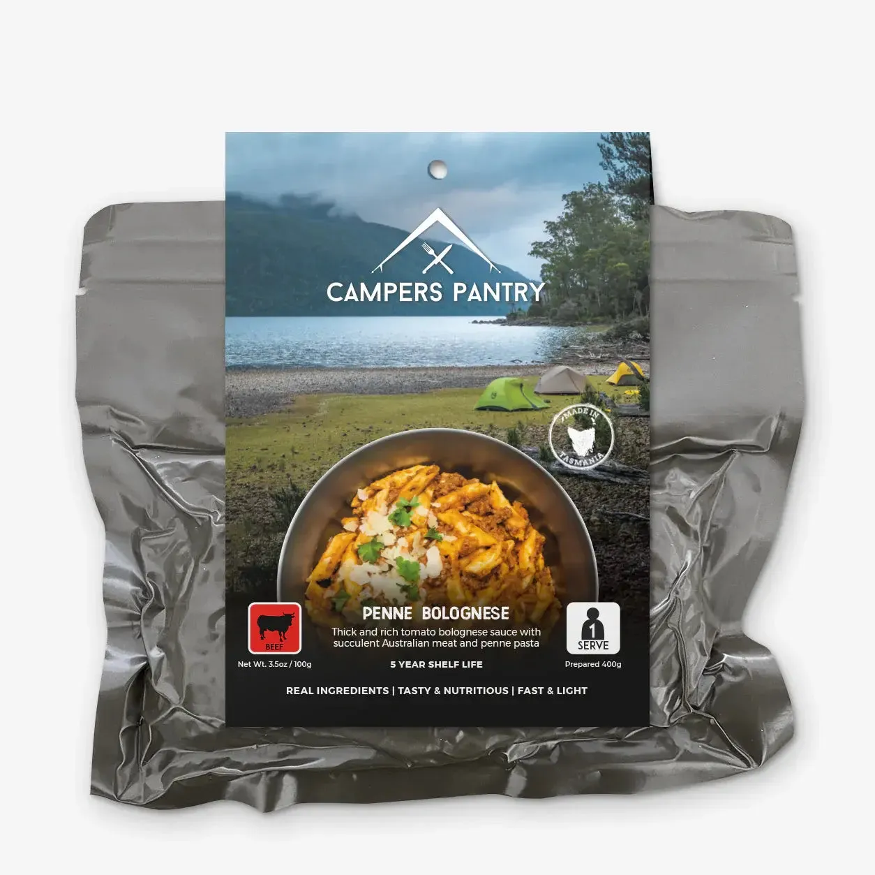 Campers Pantry Penne Bolognese Expedition 100g Freeze Dried Meal
