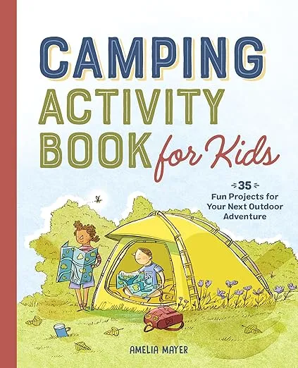 Camping Activity Book For Kids