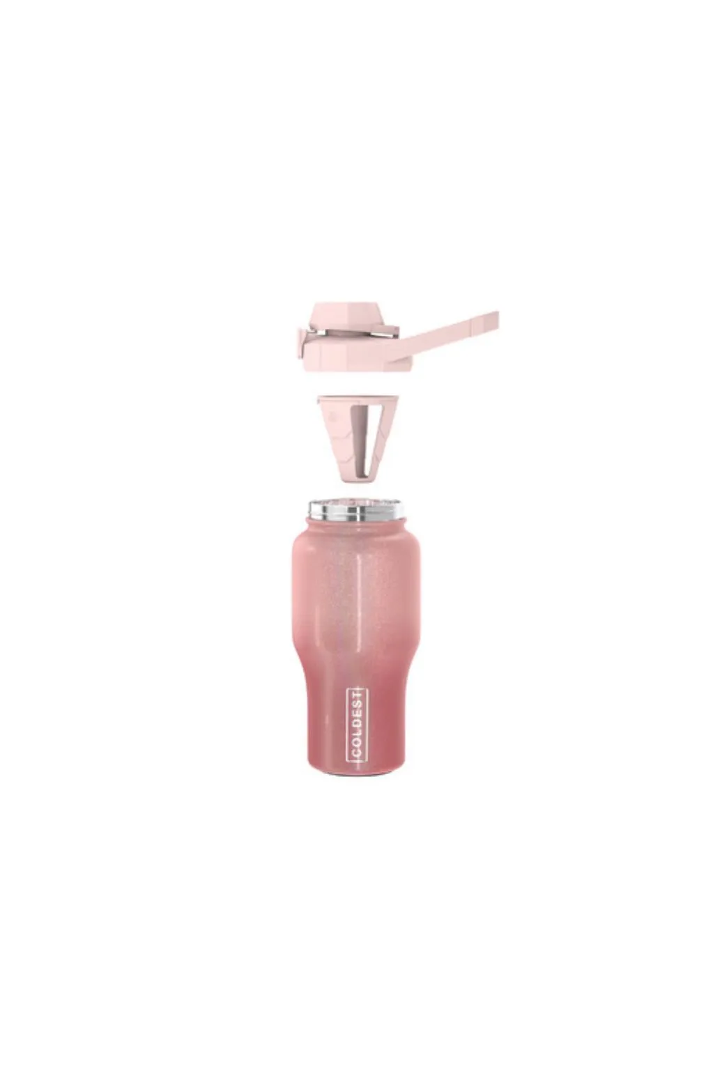 Coldest 770 ml Universal Bottle | Bellatrix Pink Glitter (26 OZ)