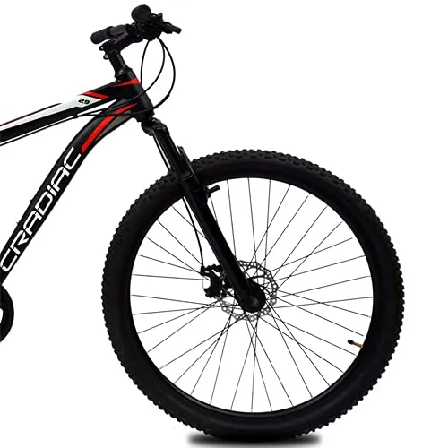 CRADIAC 29 MTB Shimano Unisex 18.00 Inch Frame 7 Gear Xplorer Mountain Bike (Black)