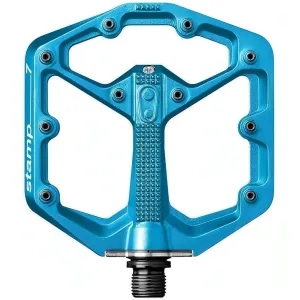 CrankBrothers Stamp 7 Small Flat Pedals - Blue