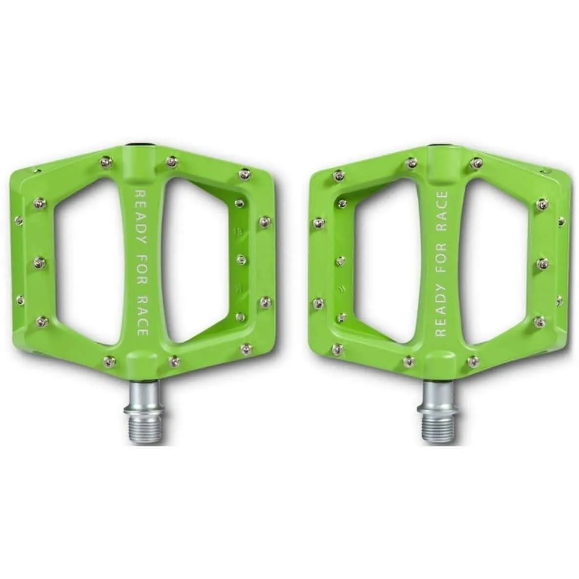 Cube RFR Flat CMPT Pedals - Green