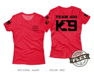 Cumberland County Search and Rescue Core Women's SS Flex Performance Tee - hssUff
