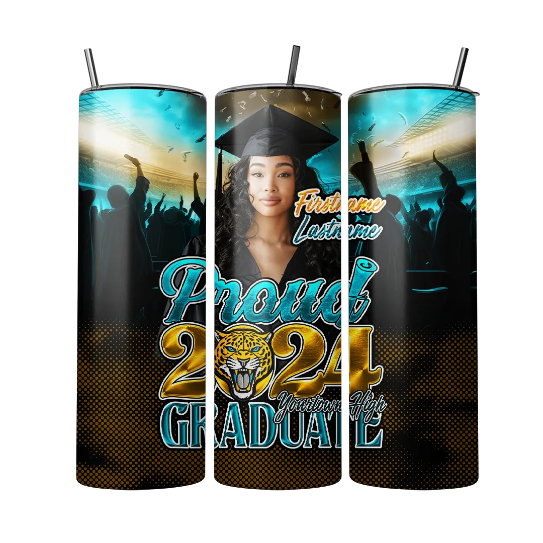 Custom Grad Tumblers