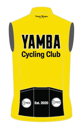 Custom Vest - YAMBA Cycling Club