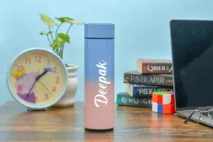 Customized Bottle with Temperature display - Pastel Shade 2