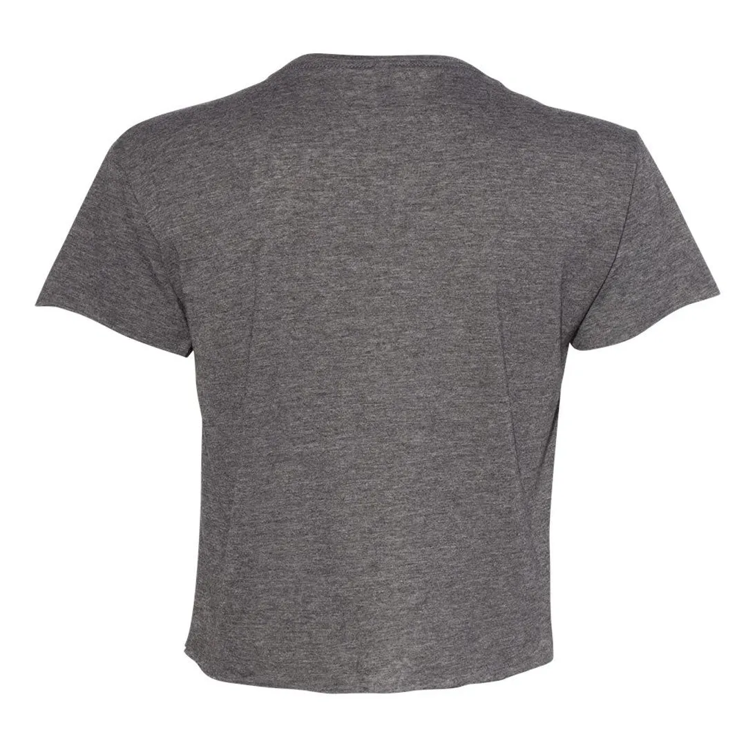 Dirty Hooker Script 1 Crop Top Flowy Tee