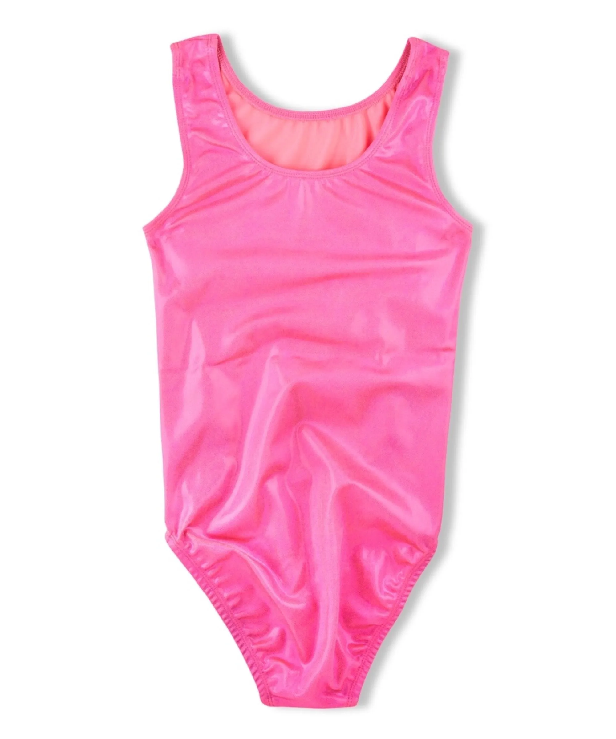 Diva Pink Metallic Leotard