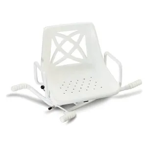 Durable Adjustable Swivel Bath Seat with Non Slip Rubber Feet