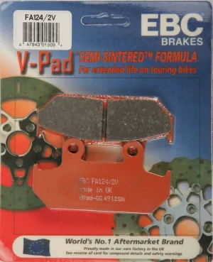 EBC FA124/2V Semi-Sintered Brake Pads