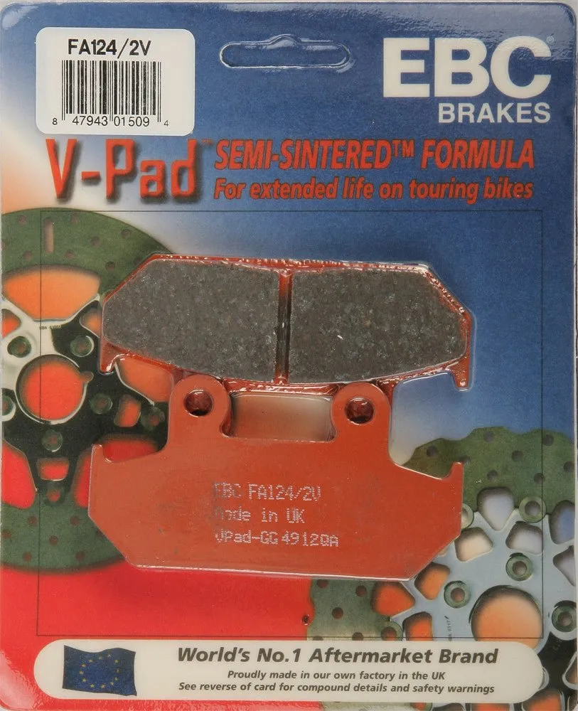 EBC FA124/2V Semi-Sintered Brake Pads