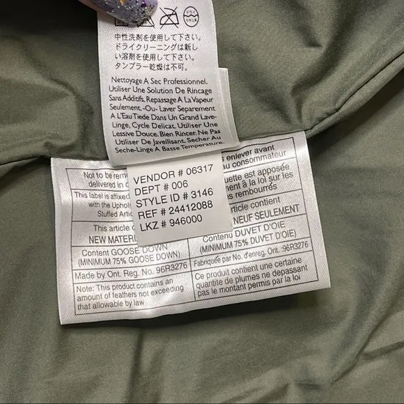 Eddie Bauer Green Goose Down Vest Jacket Waterproof Small