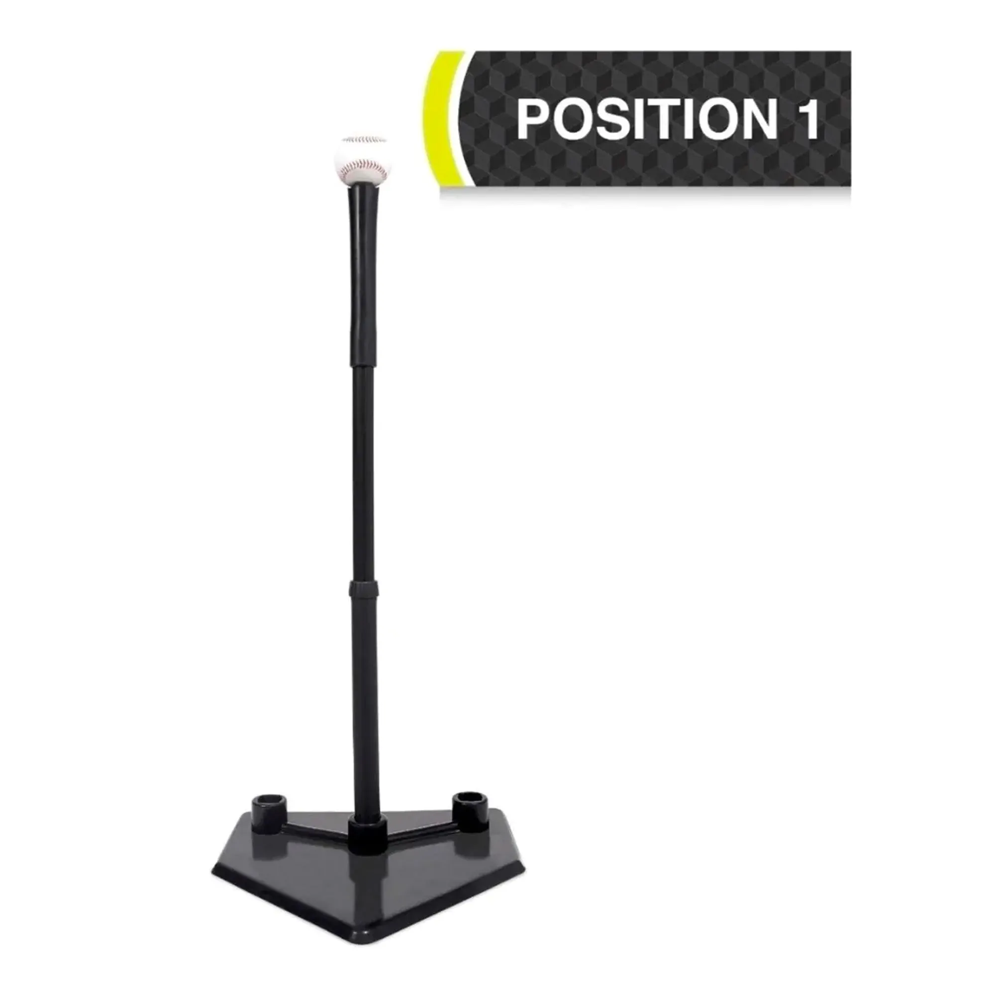 Entrenamiento Tee de Bateo Beisbol Softbol 3 Posiciones Athletic 60 cm - 89 cm