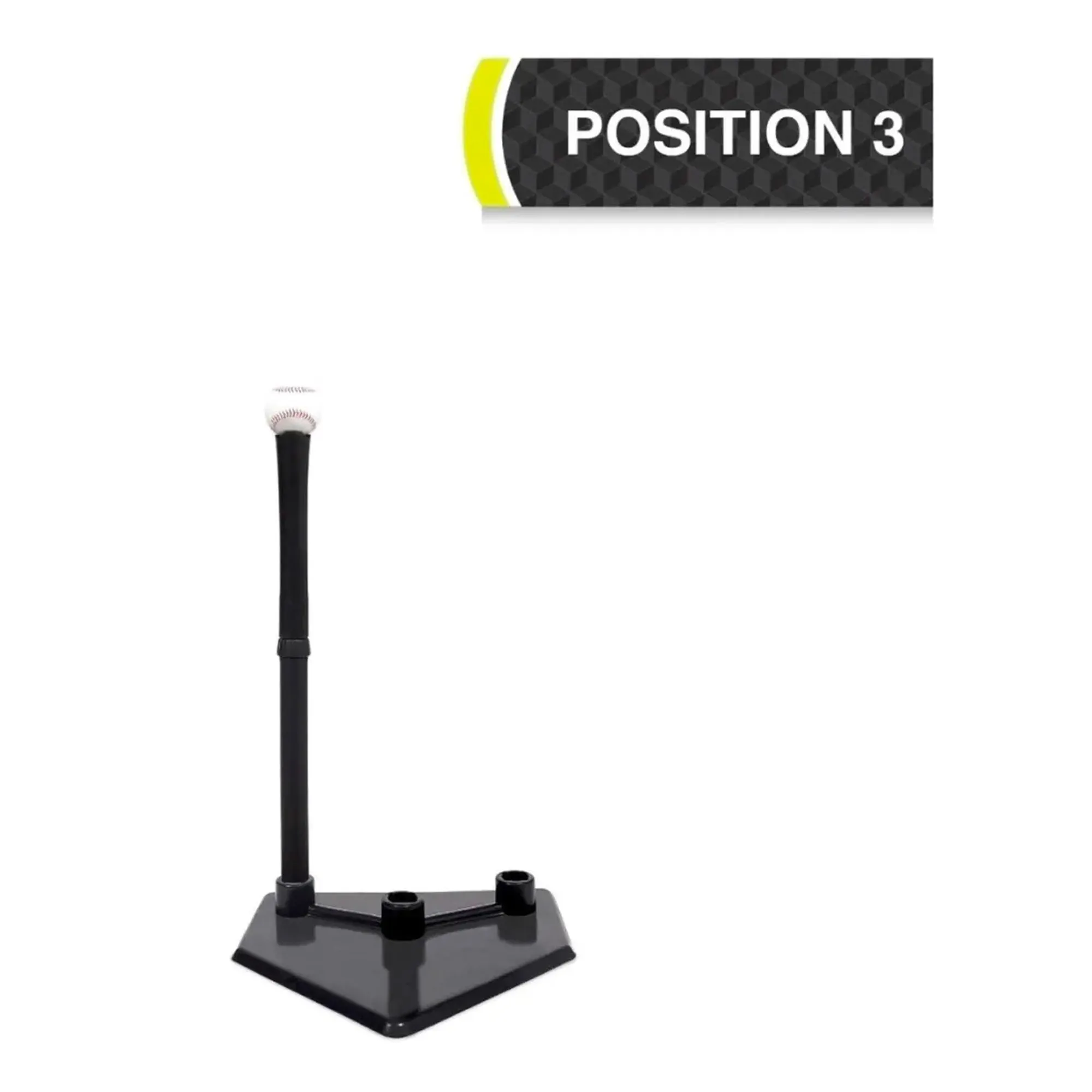 Entrenamiento Tee de Bateo Beisbol Softbol 3 Posiciones Athletic 60 cm - 89 cm