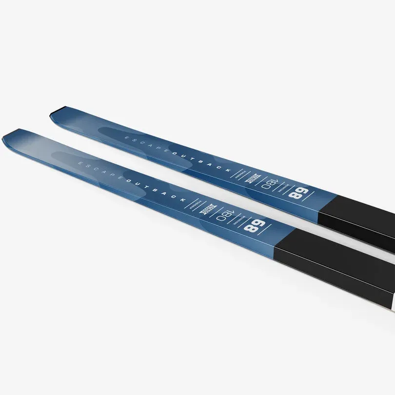 Escape Outback 68 PosiGrip Flat (Binding Required) Waxless Ski - L47267400 - Past Season