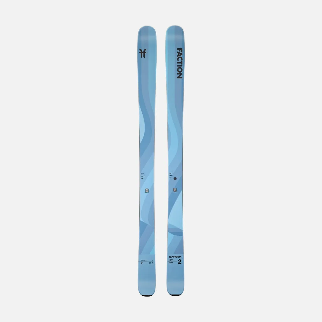 Faction Dancer 2 Blue Flat Ski 2025