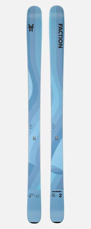 Faction Dancer 2 Blue Flat Ski 2025